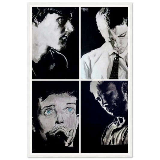 Joy Division Museum-Quality Matte Paper Wooden Framed Poster