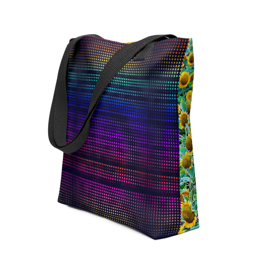 "Digital Field" Tote bag