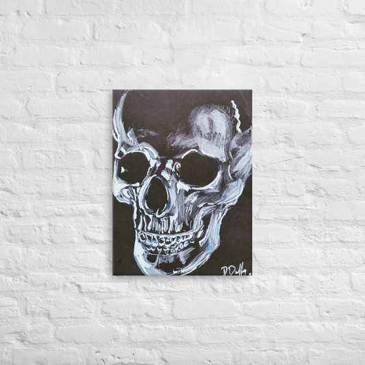 DDuffy "Skull" 18x24" Canvas