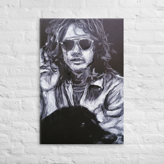 "Jim Morrison" 24"x36" Large Canvas "DDuffy"