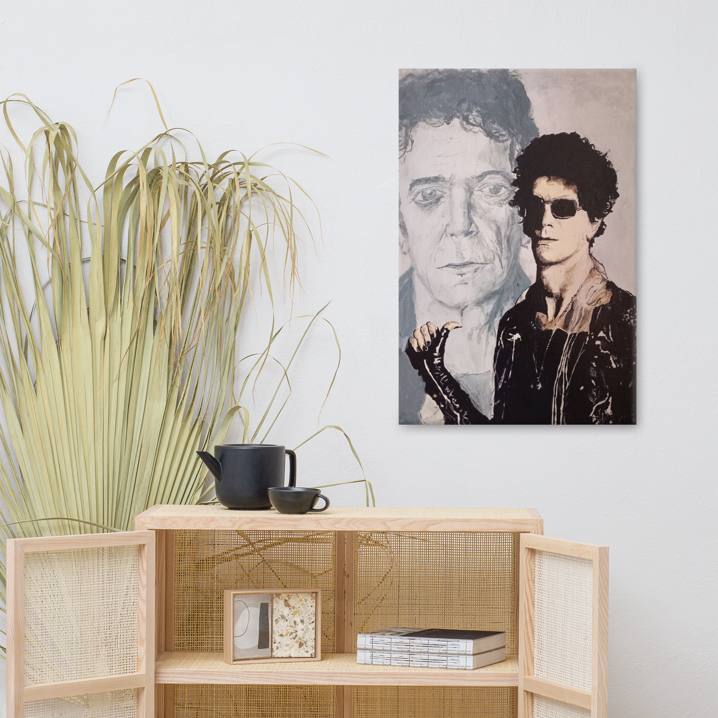 "Lou Reed" 24"x36" Large Canvas "DDuffy"