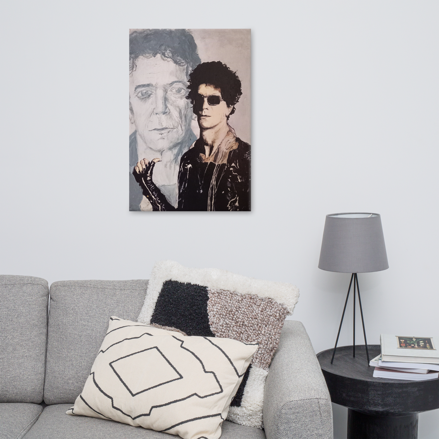 "Lou Reed" 24"x36" Large Canvas "DDuffy"