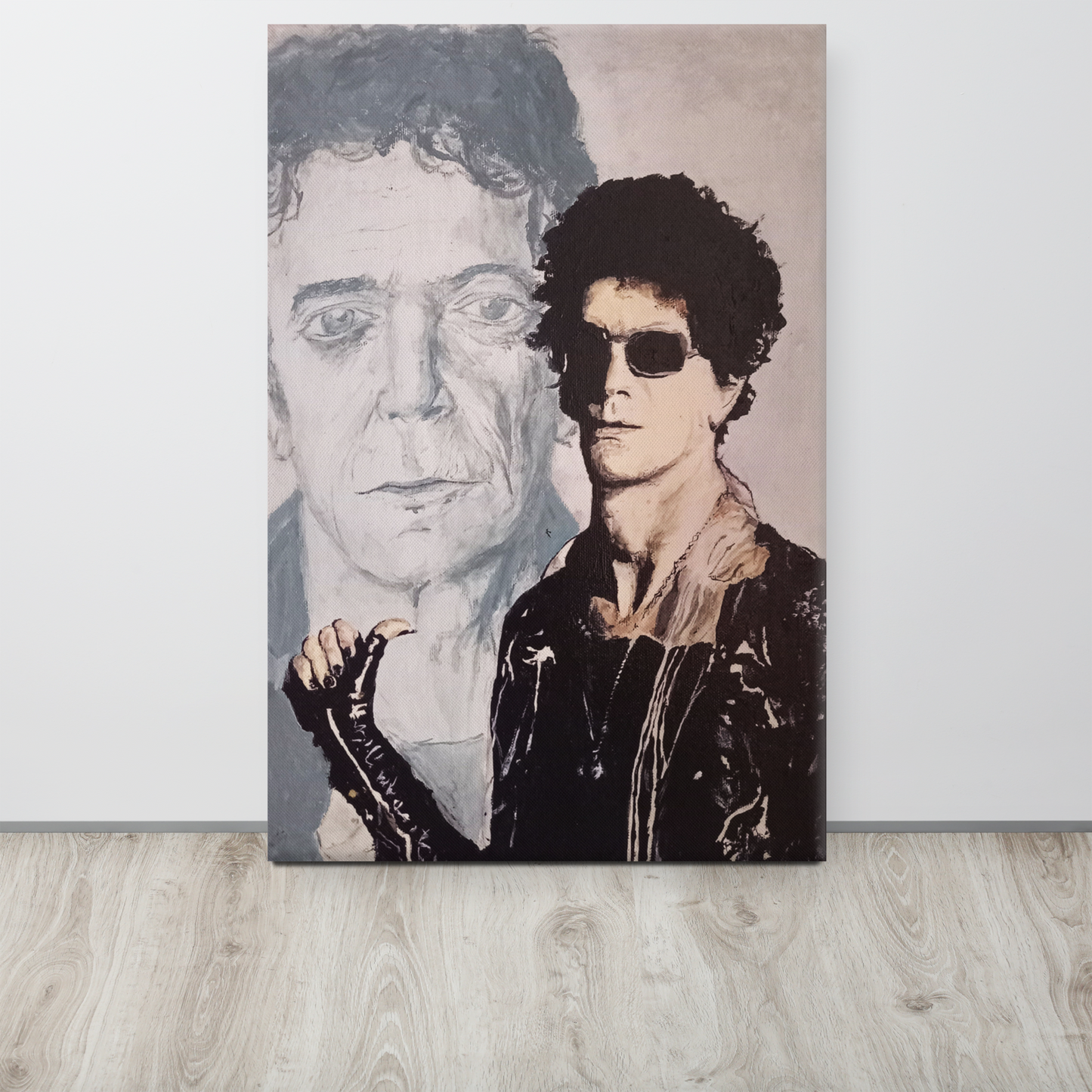 "Lou Reed" 24"x36" Large Canvas "DDuffy"