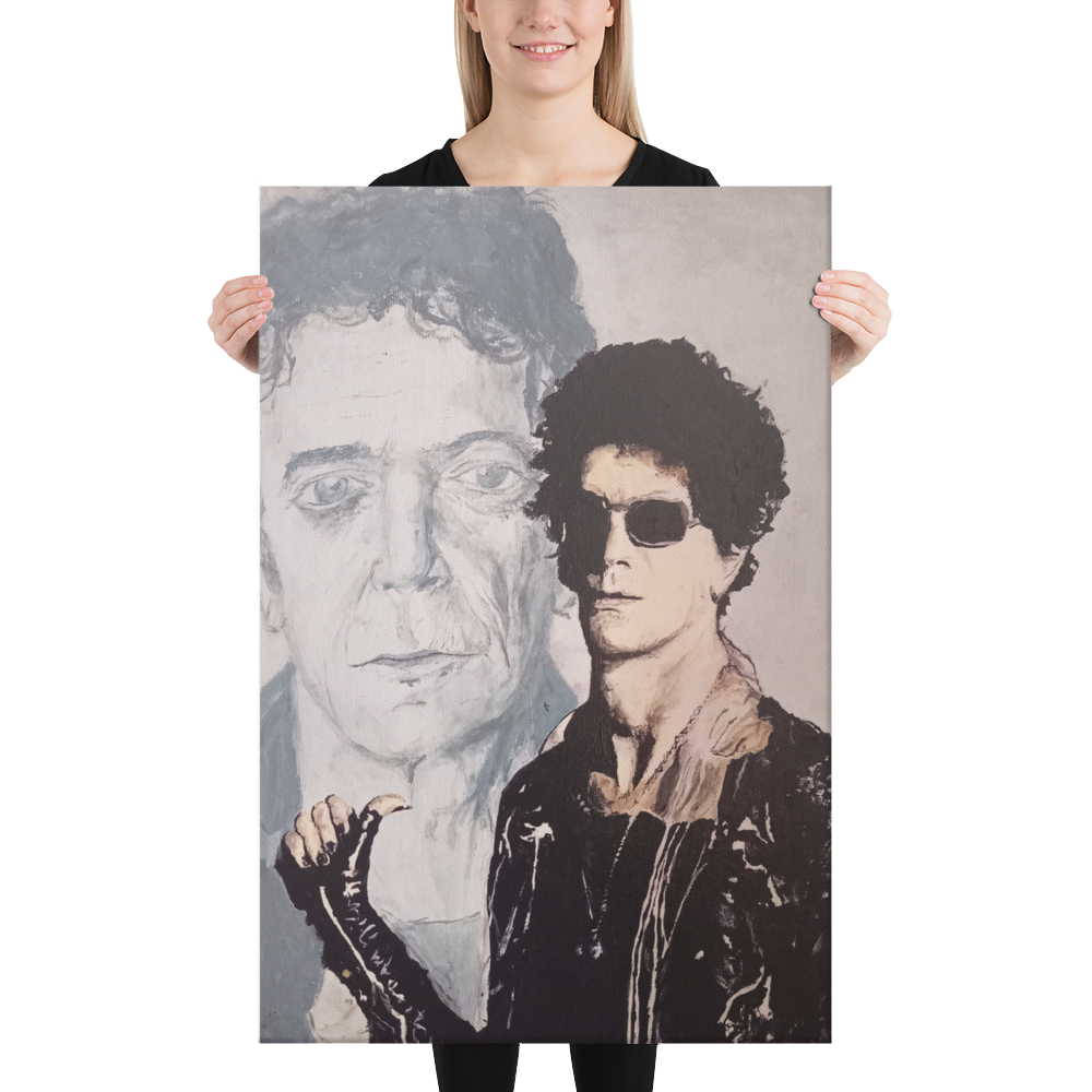 "Lou Reed" 24"x36" Large Canvas "DDuffy"