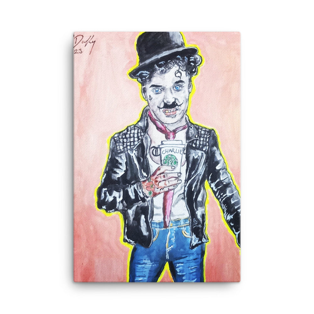 "Chaplin what If? 2023" 24x36" Large Canvas "DDuffy"