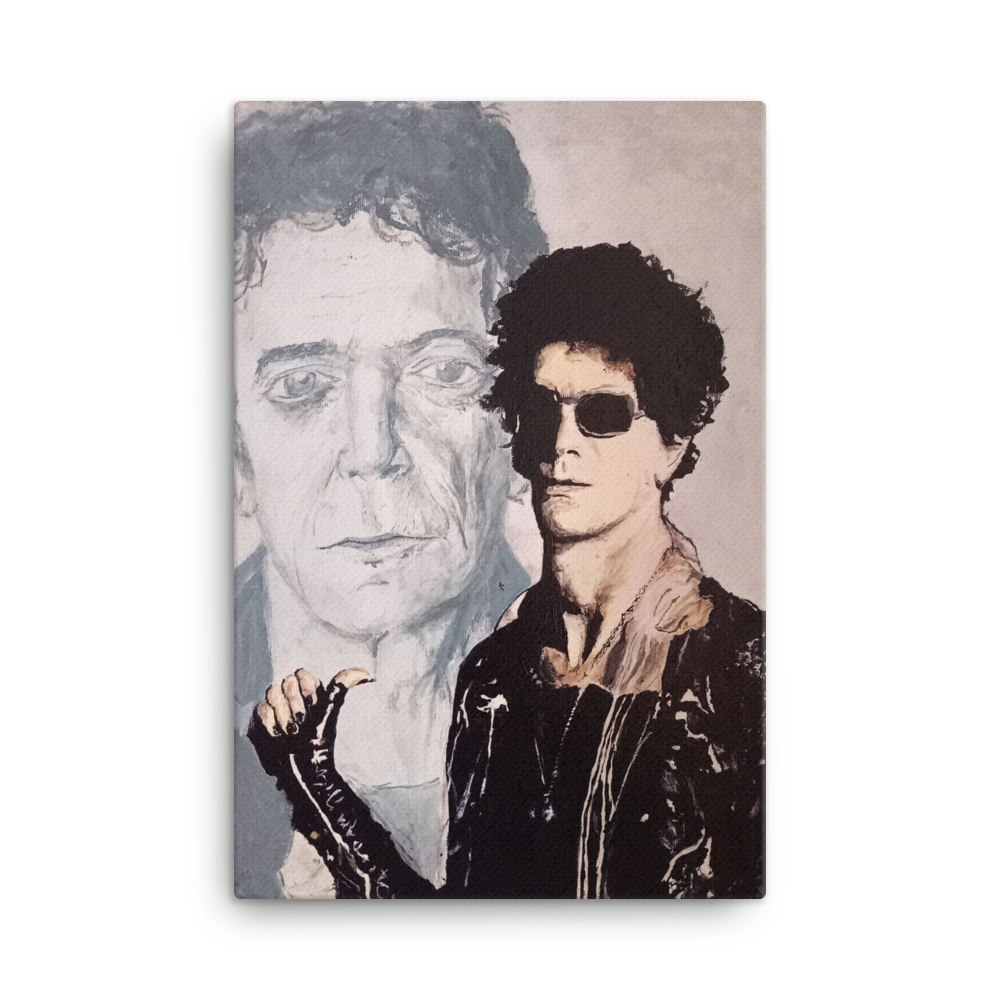 "Lou Reed" 24"x36" Large Canvas "DDuffy"