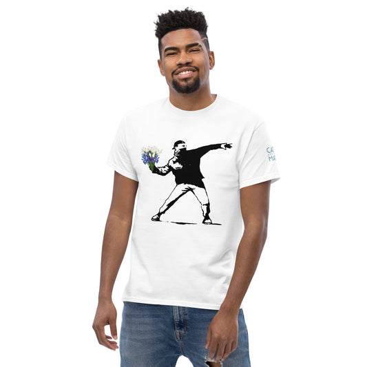 "Banksy" Men's classic tee "CatsAndThatMate"