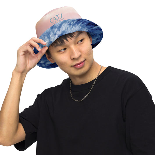 CatsAndThatMate14 "Peaceful Storm" Reversible bucket hat