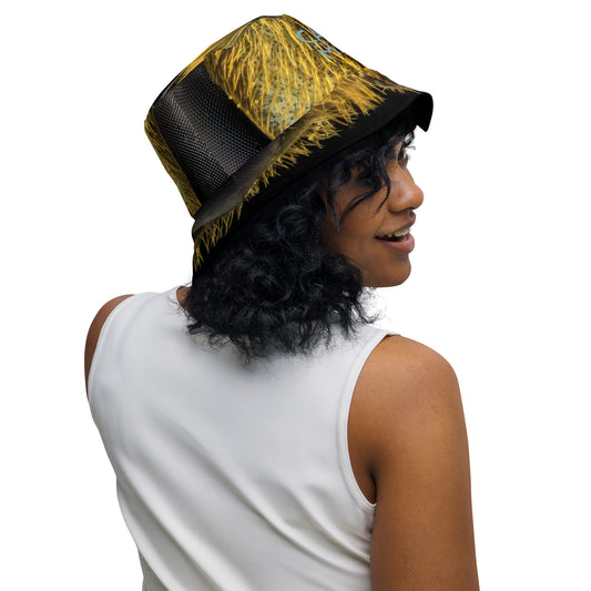 CatsAndThatMate "04" "Manchester Bee"  Reversible bucket hat